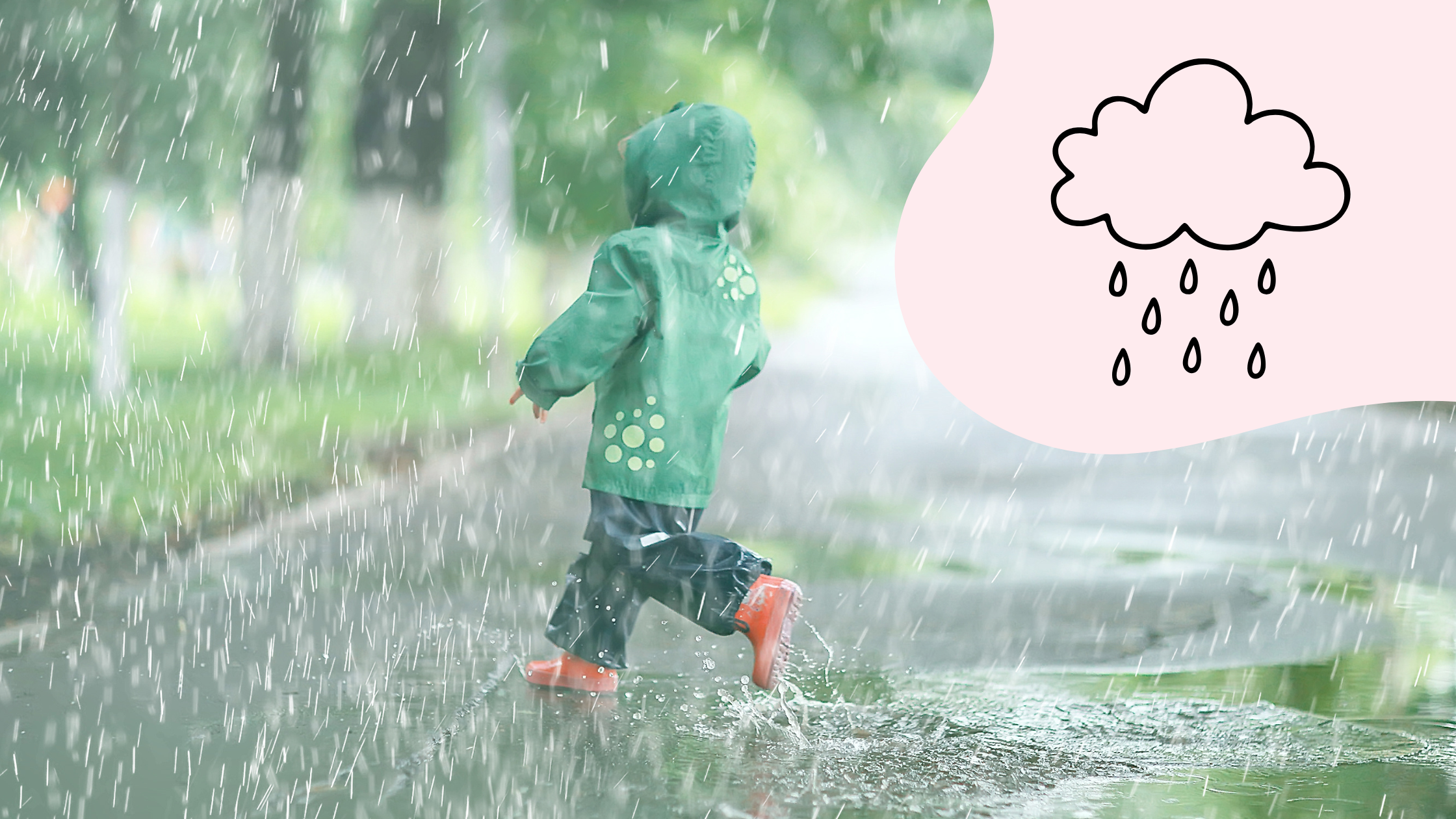 Regenwetter mit Kleinkind: Ideen, die wirklich helfen
