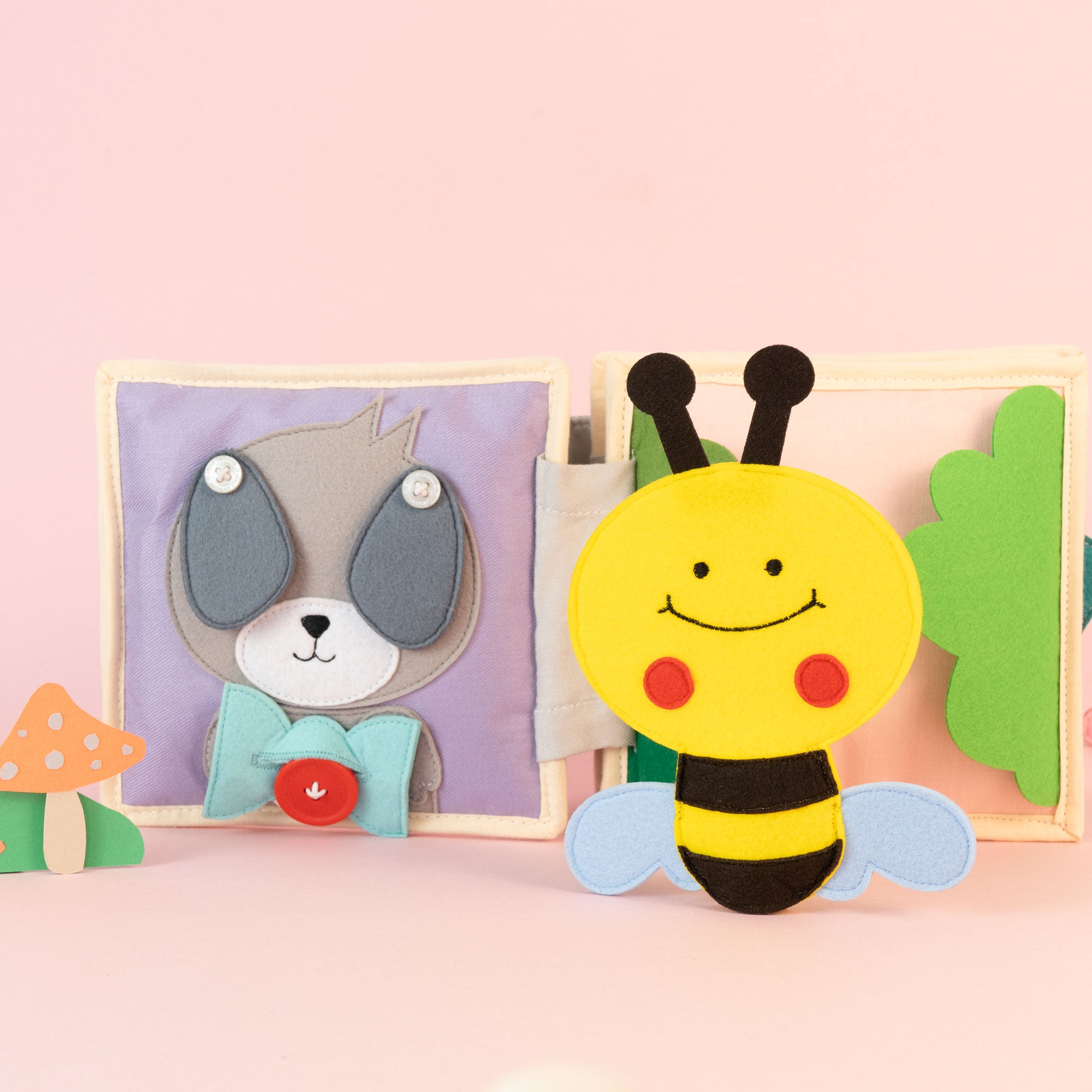 Magic Bird - 6 Pages Mini Quiet Book