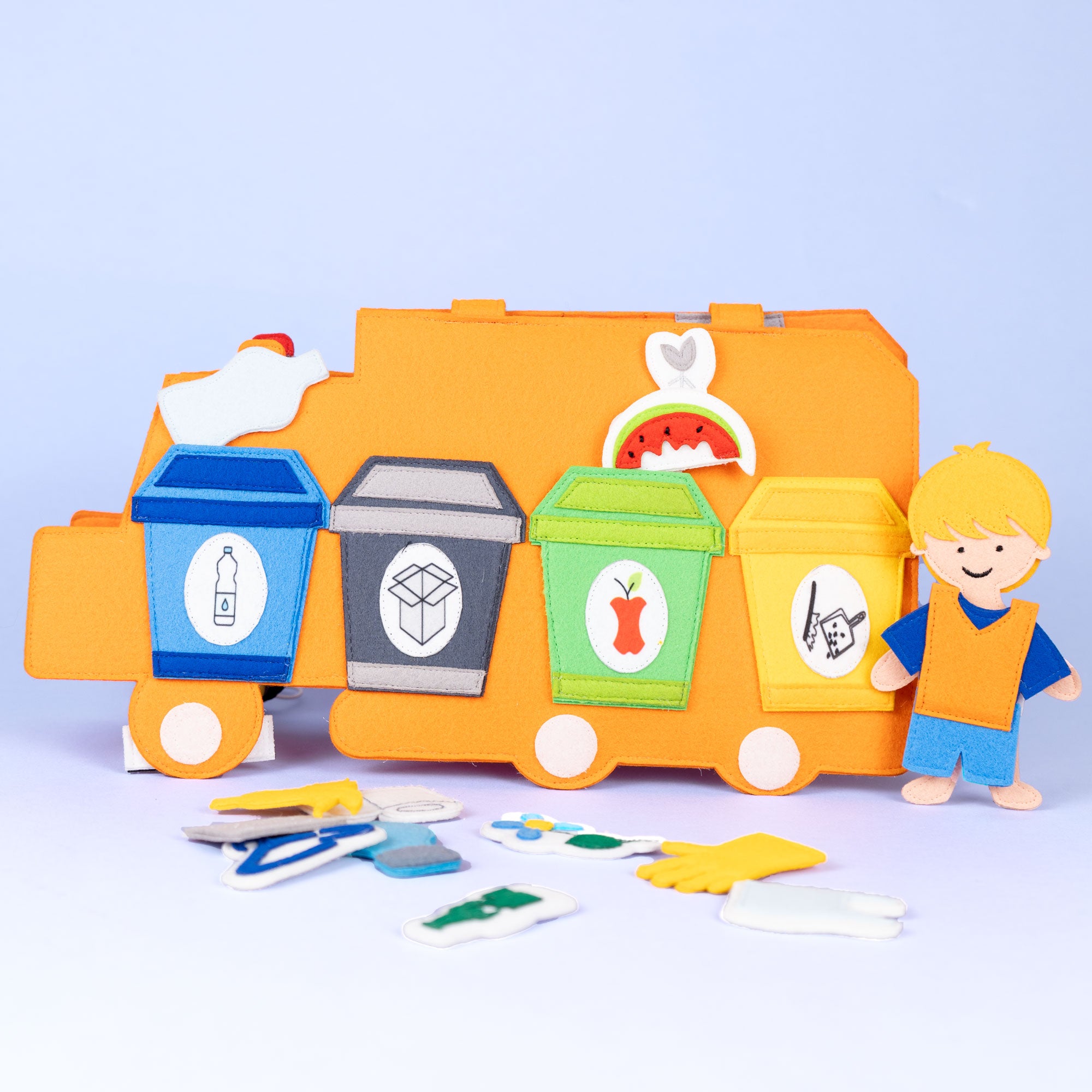 Travel Buddy garbage truck