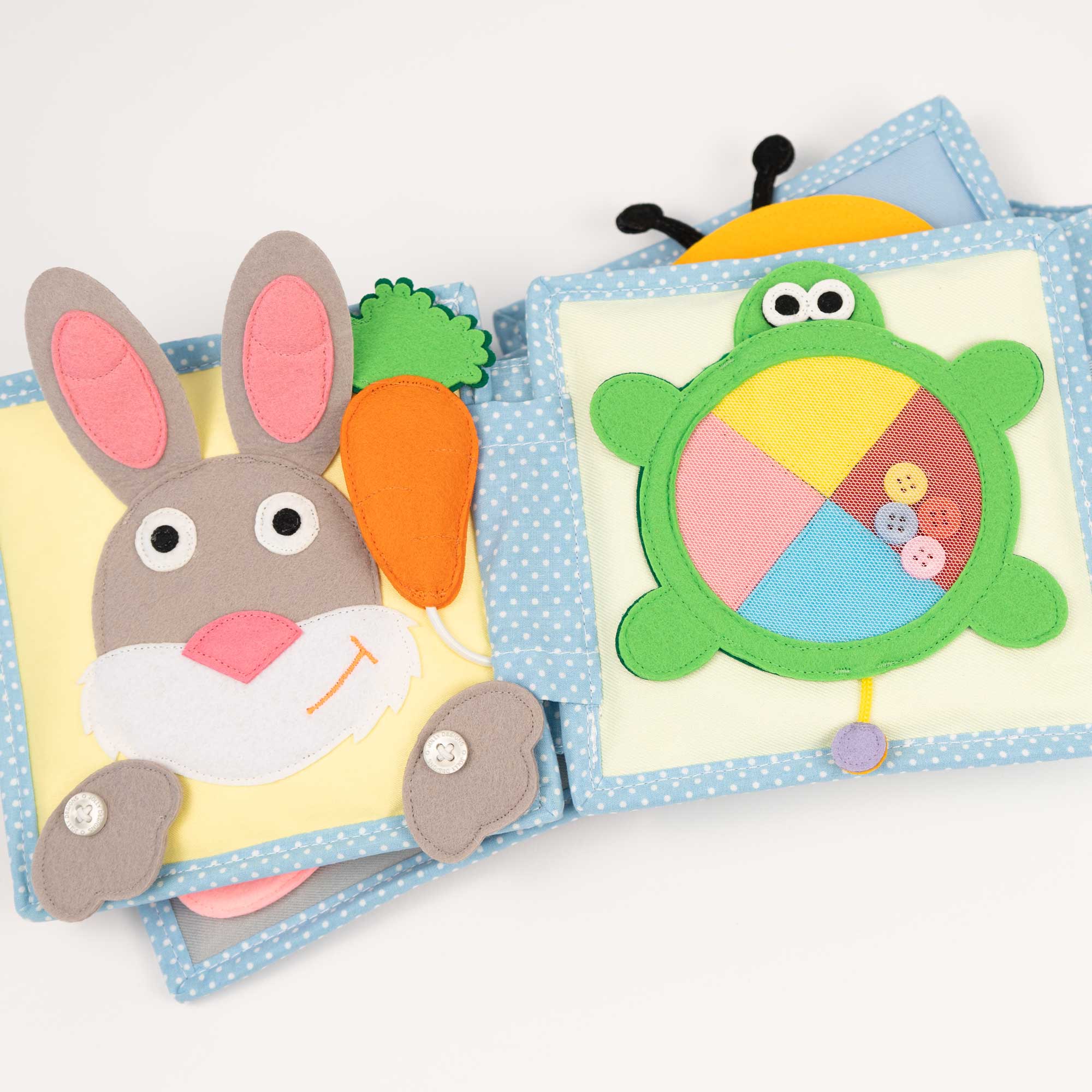 Little Bee - 6 Pages Mini Quiet Book