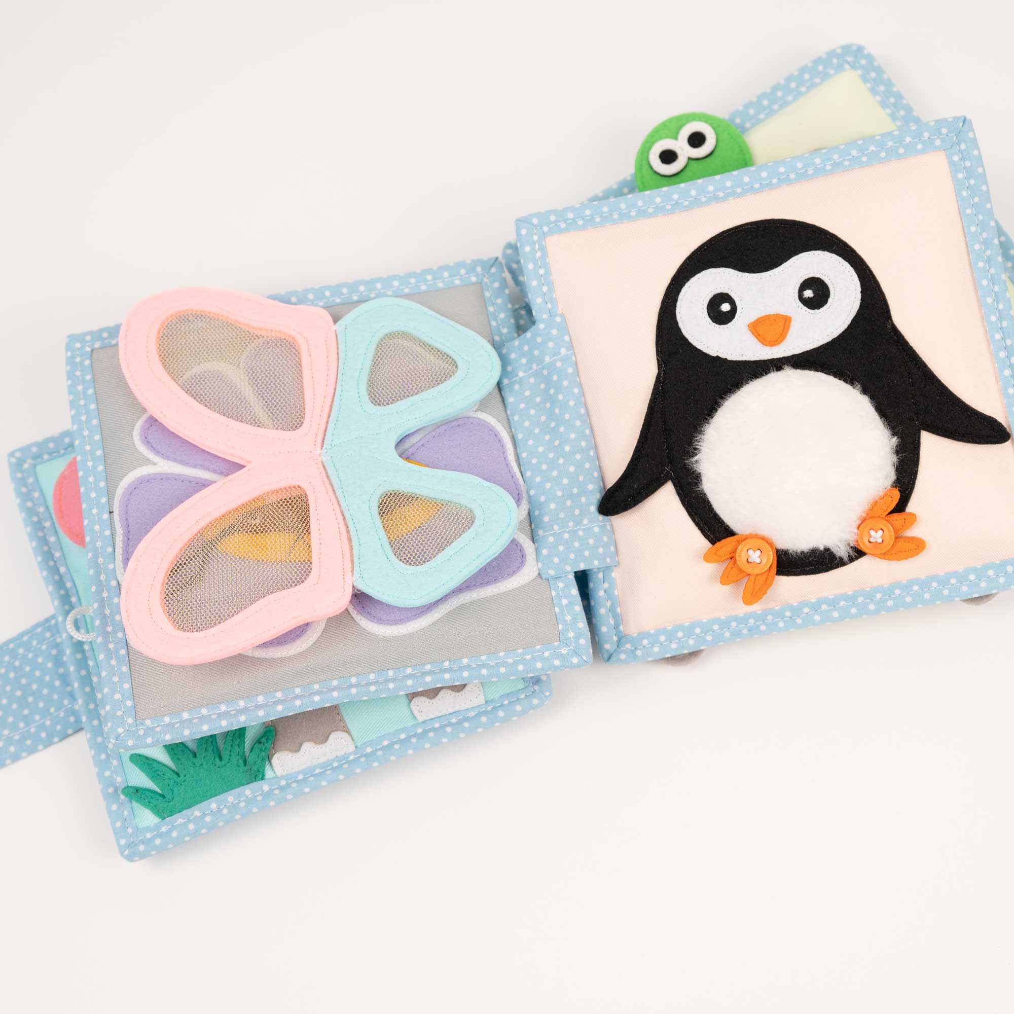 Little Bee - 6 Pages Mini Quiet Book