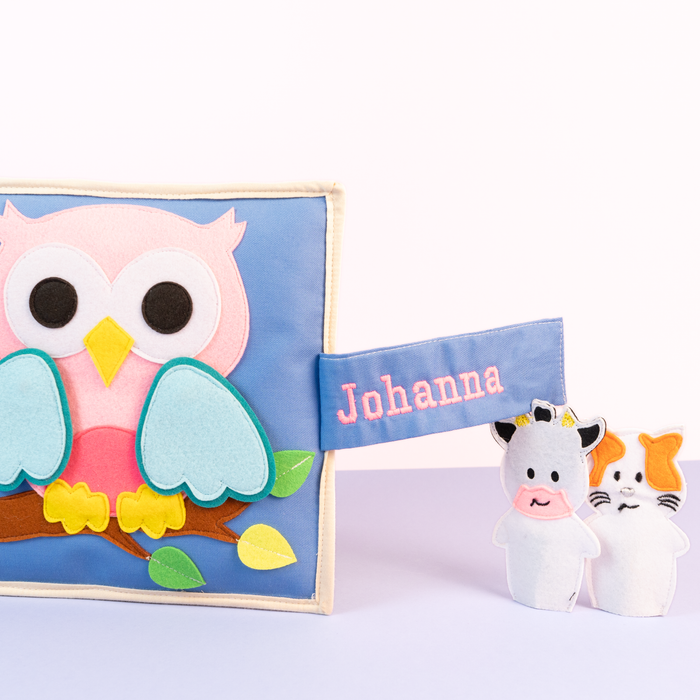 Pastell junge Eule