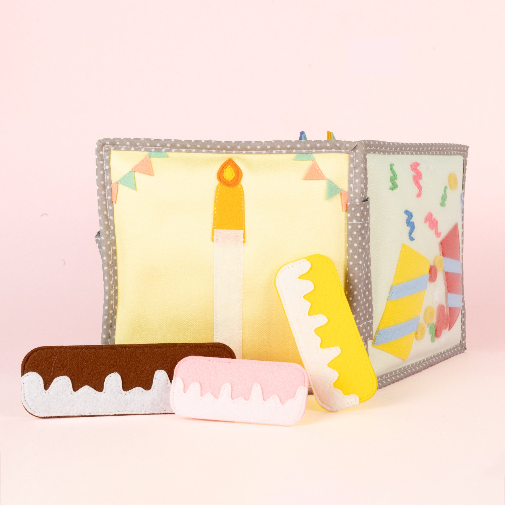 Happy Bearsday - 6 Pages Mini Quiet Book