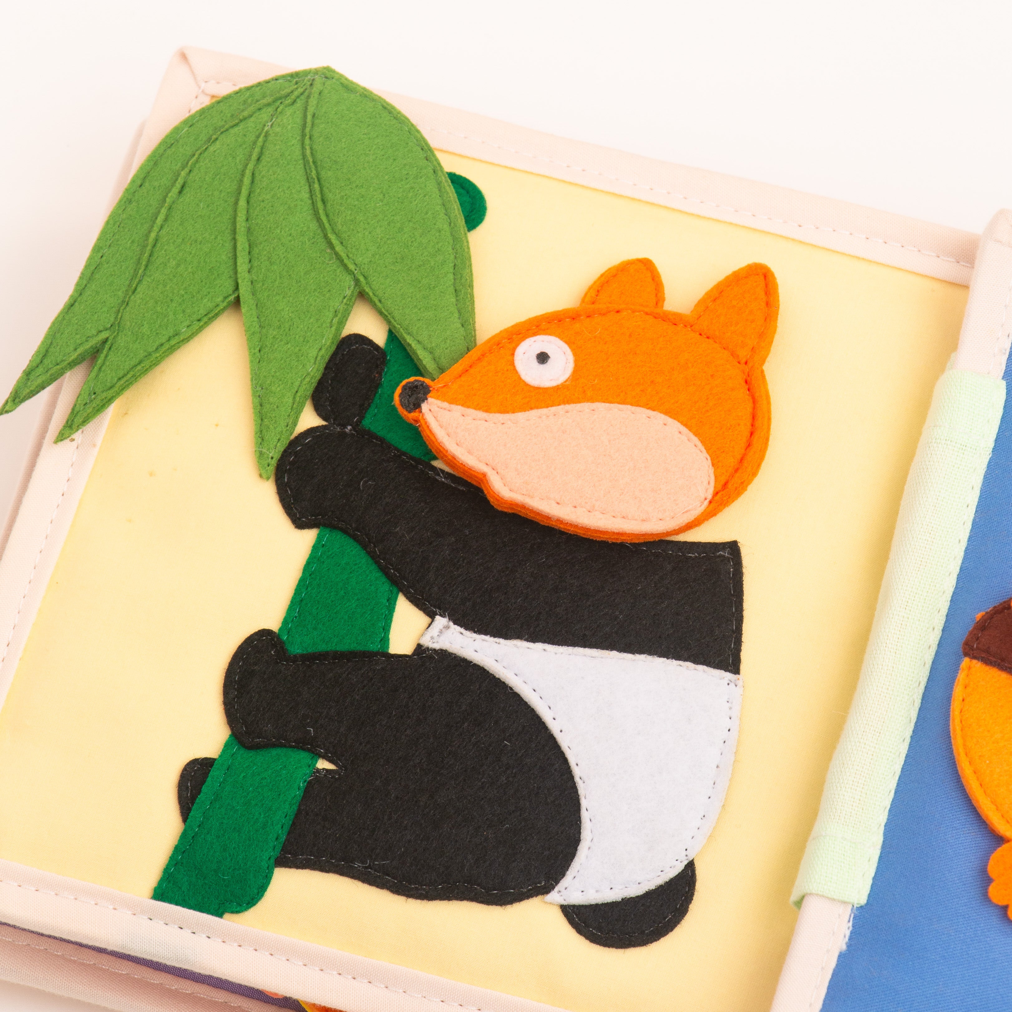 Animal Friends - 6 Pages Mini Quiet Book