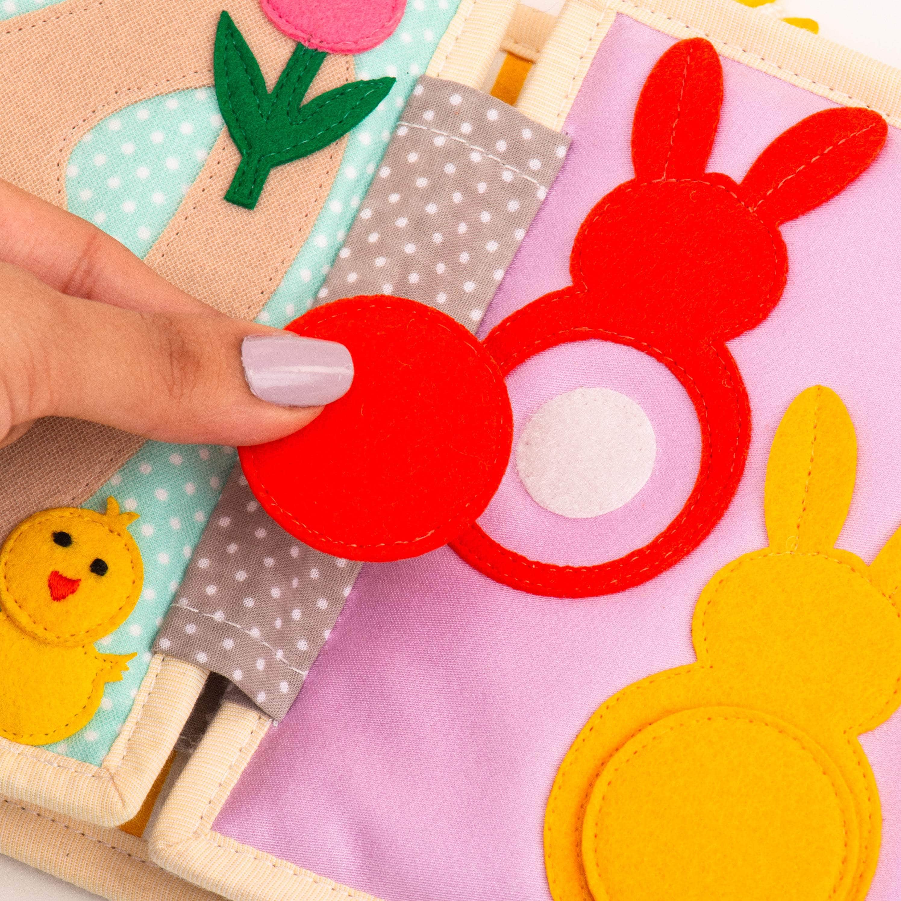 Funny Bunny- 6 pages Mini Quiet Book