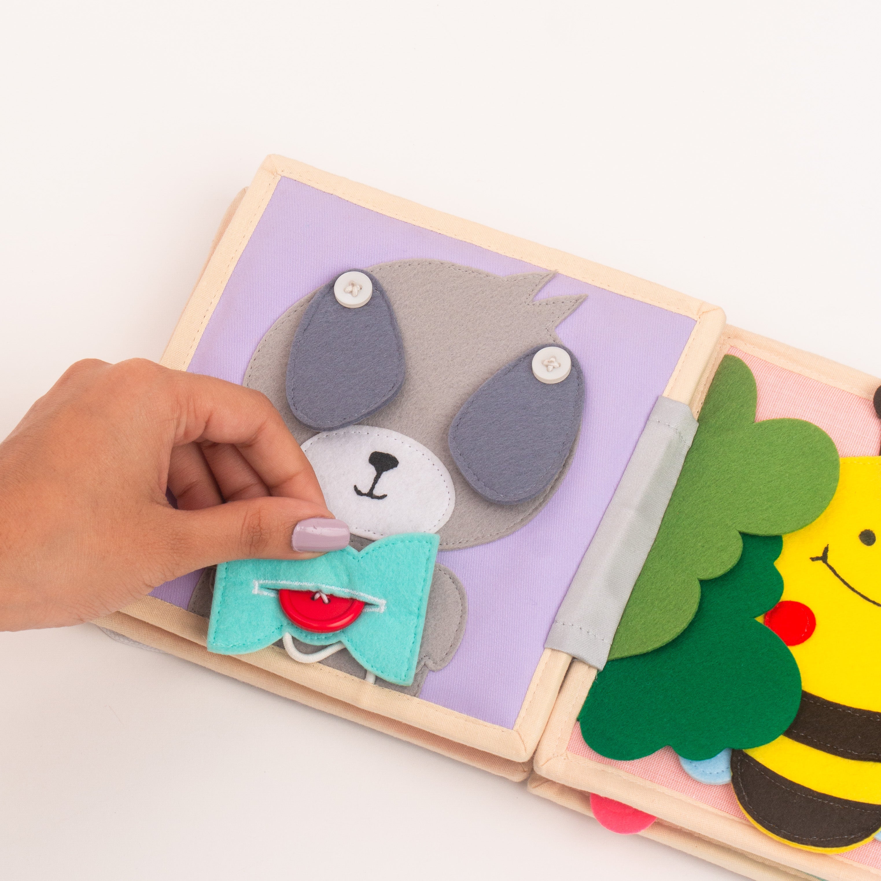 Magic Bird - 6 Pages Mini Quiet Book