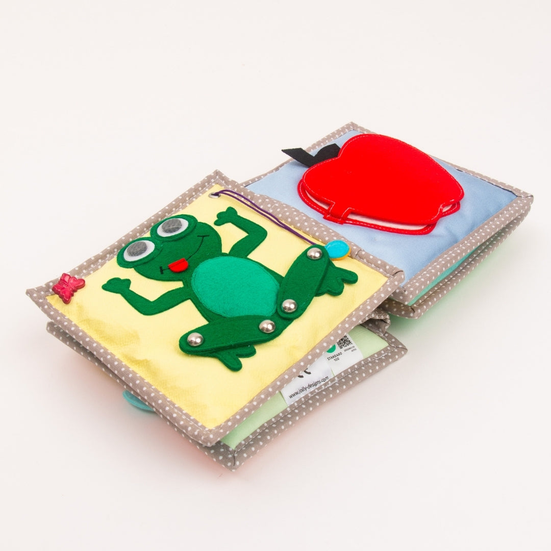 Sleepy Lion - 6 Pages Mini Quiet Book