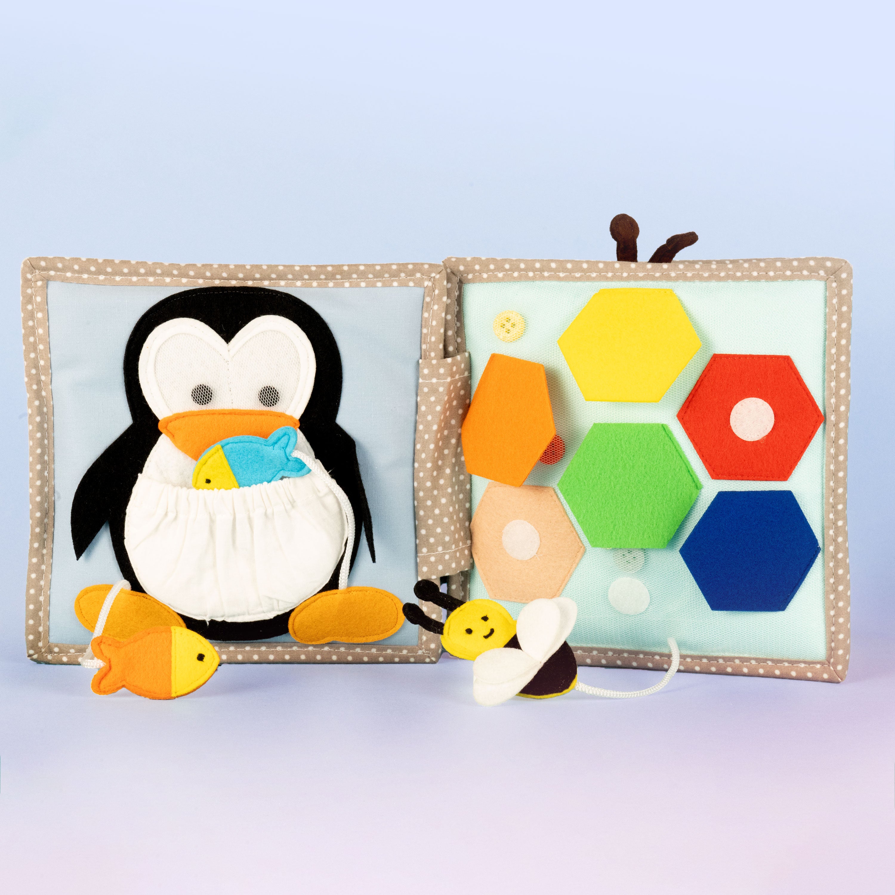 Schillernder Papagei