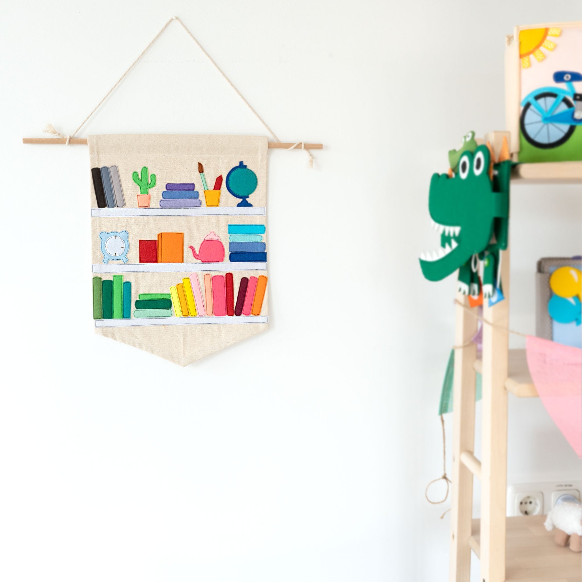 Bookcase Tapestry