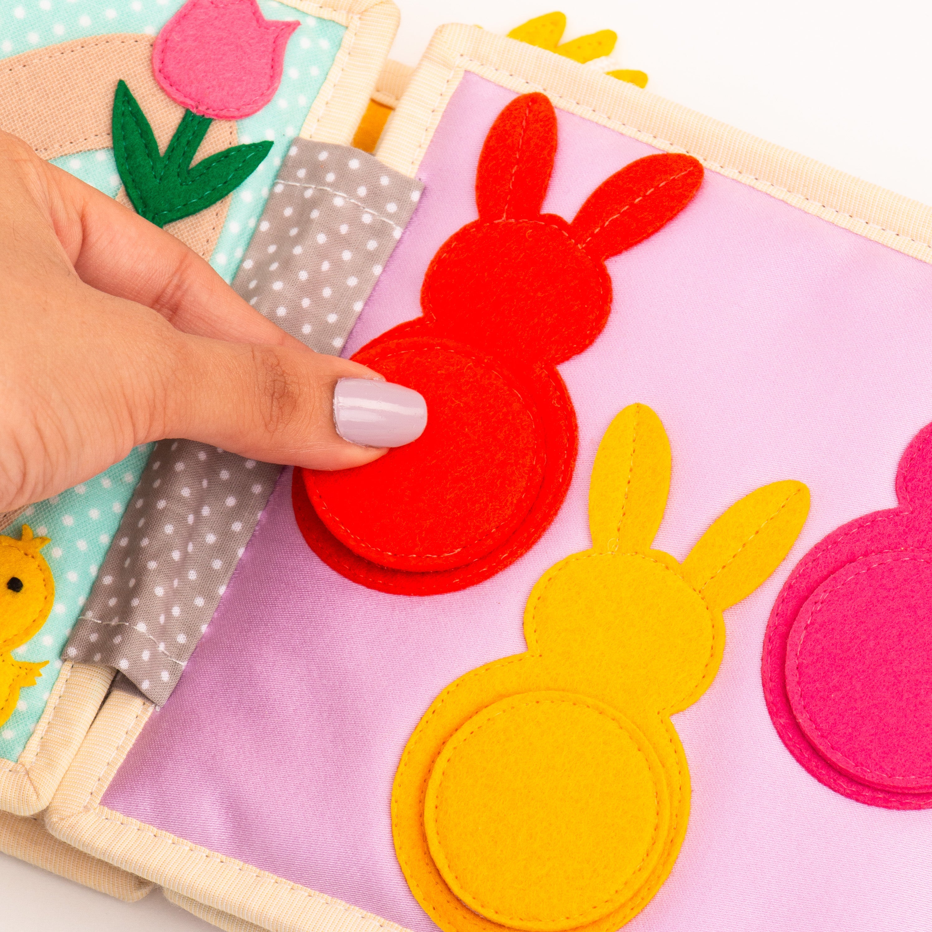 Funny Bunny- 6 pages Mini Quiet Book