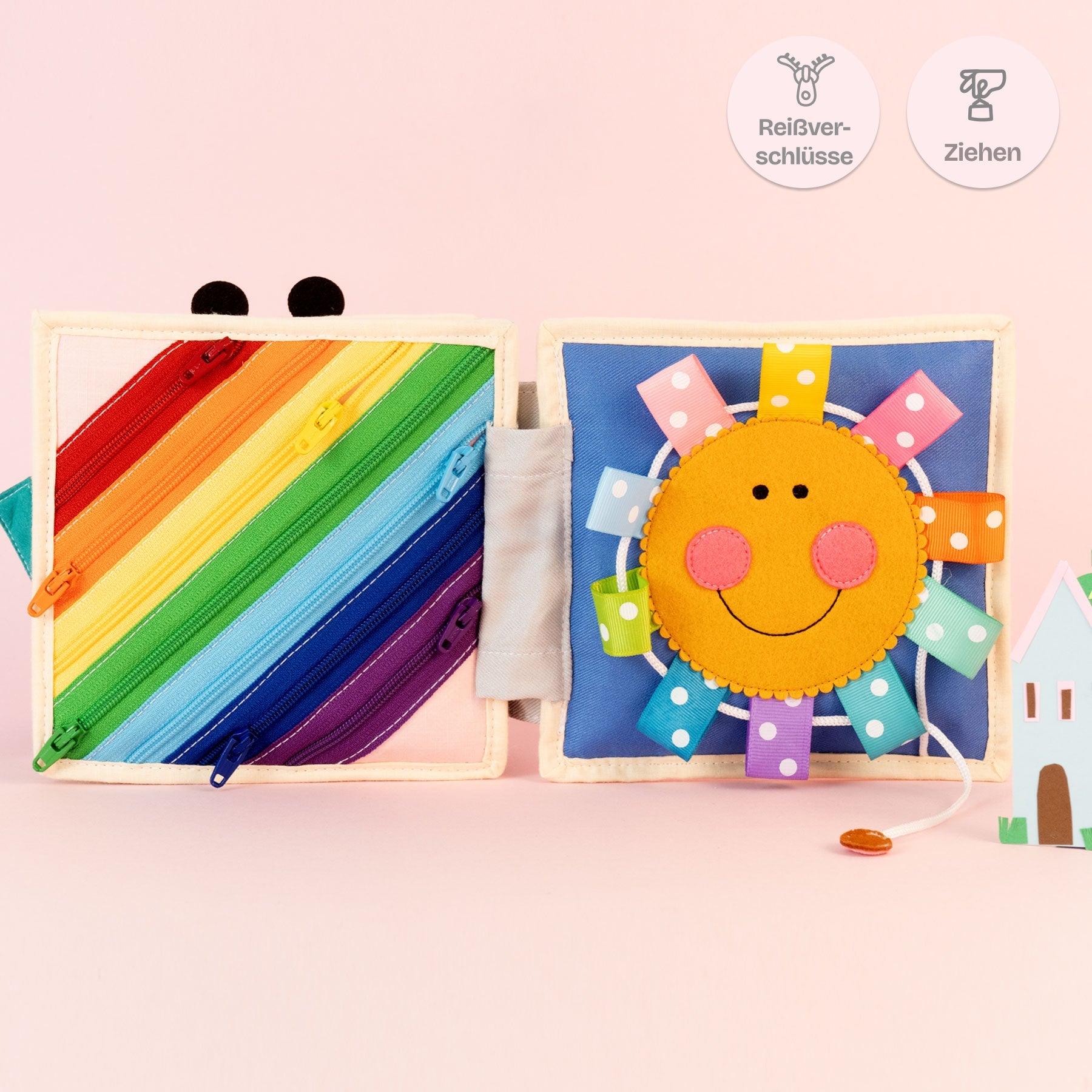 Magic Bird - 6 Pages Mini Quiet Book