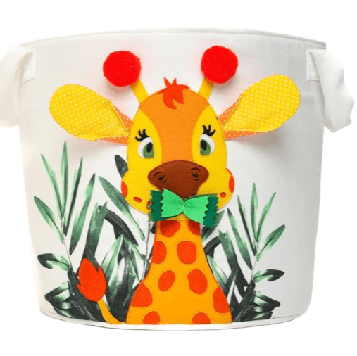 Boîte de rangement - Girafe (ronde)