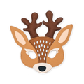 Reindeer felt mask