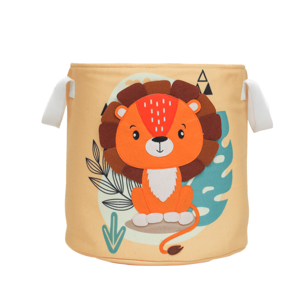 Boîte de rangement - Lion (ronde)