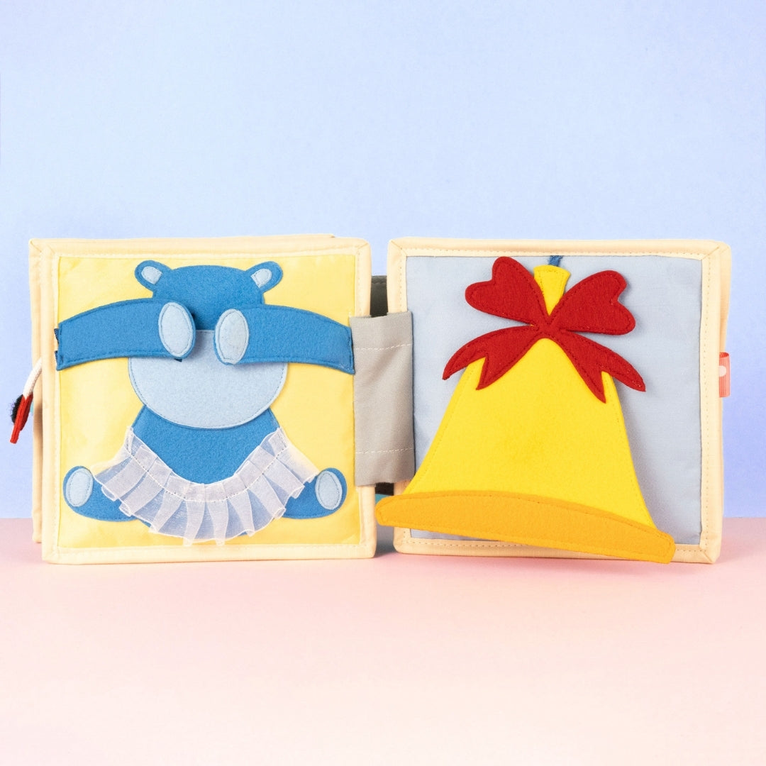 Happy Sheep - 6 Pages Mini Quiet Book 
