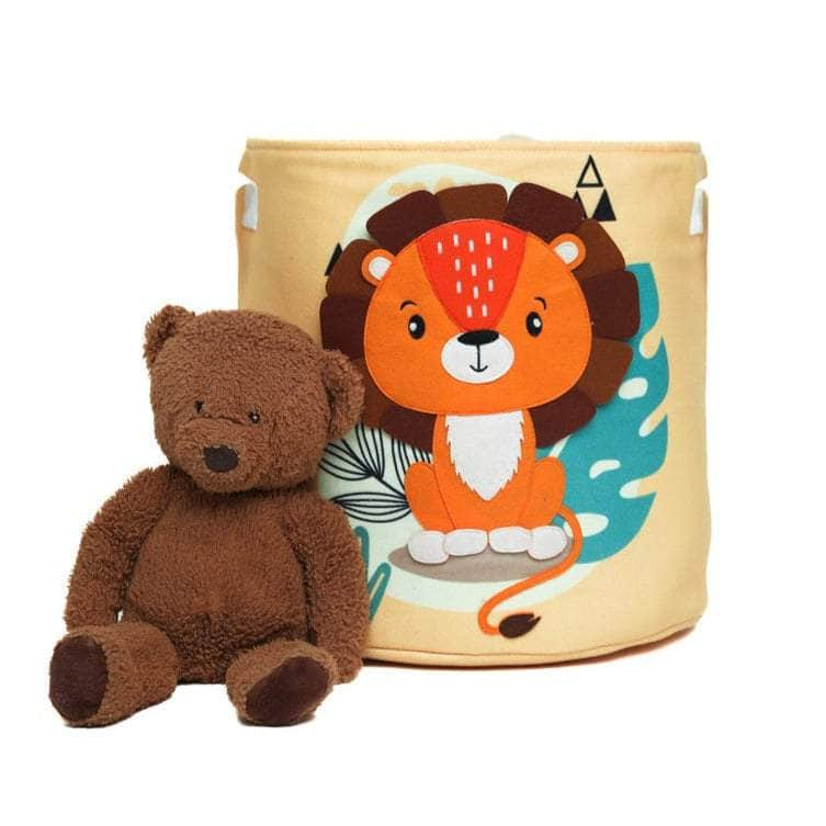 Lion - Storage Box (round)