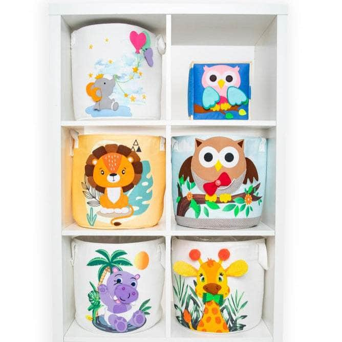 Owl - Storage Box (round)